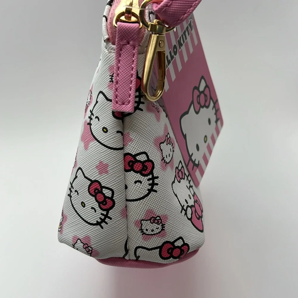 Hello Kitty Bundle with crossbody bag, bag charms, and pens